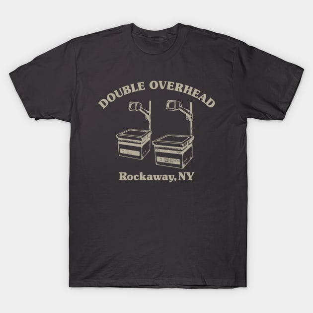 Double Overhead Rockaway, New York - Dark T-Shirt by Double Overhead